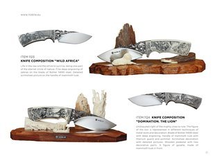 Handmade custom knives