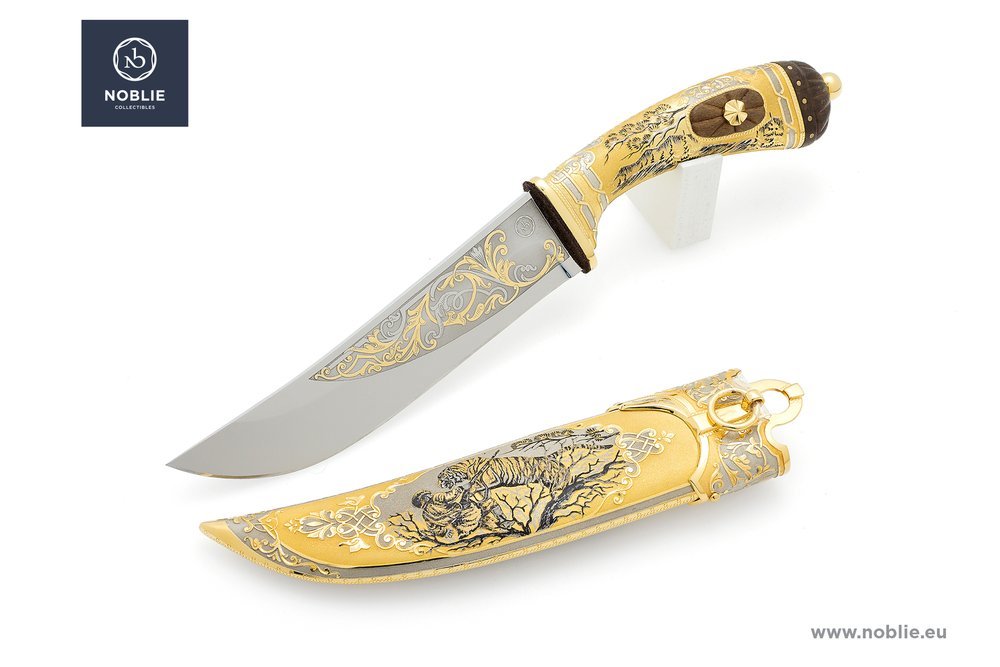 Collectible knife “The mighty master of Siberia. Tiger”