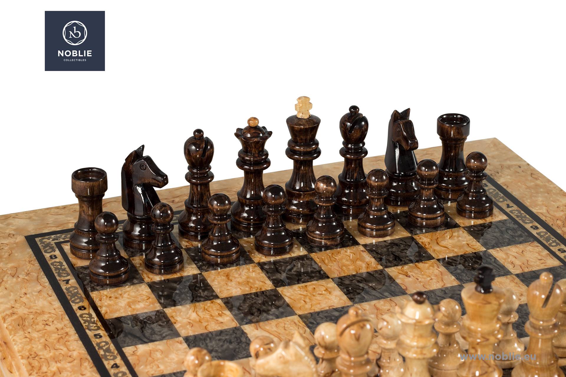 exclusive wooden chess