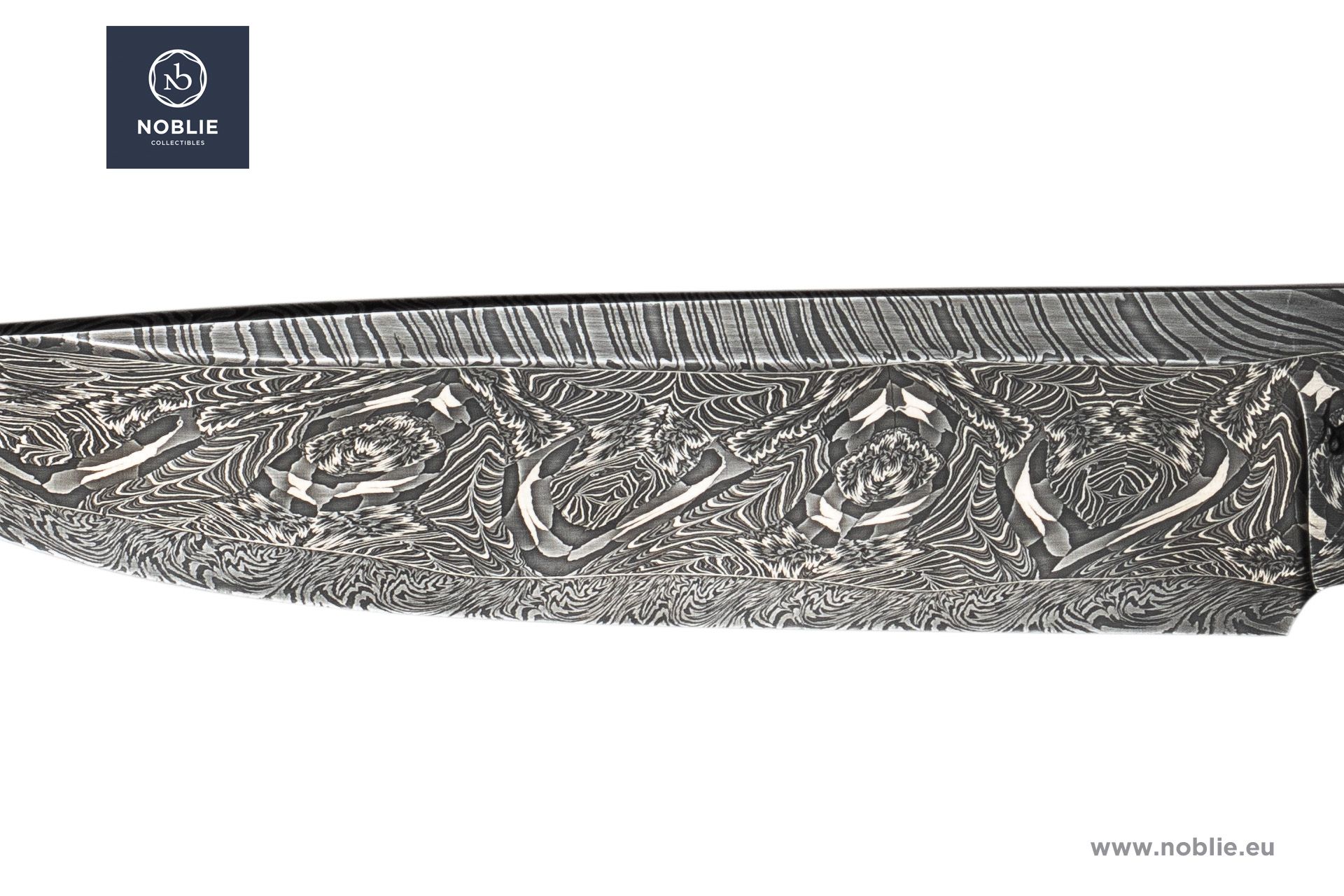 Mosaic pattern damascus - custom blade