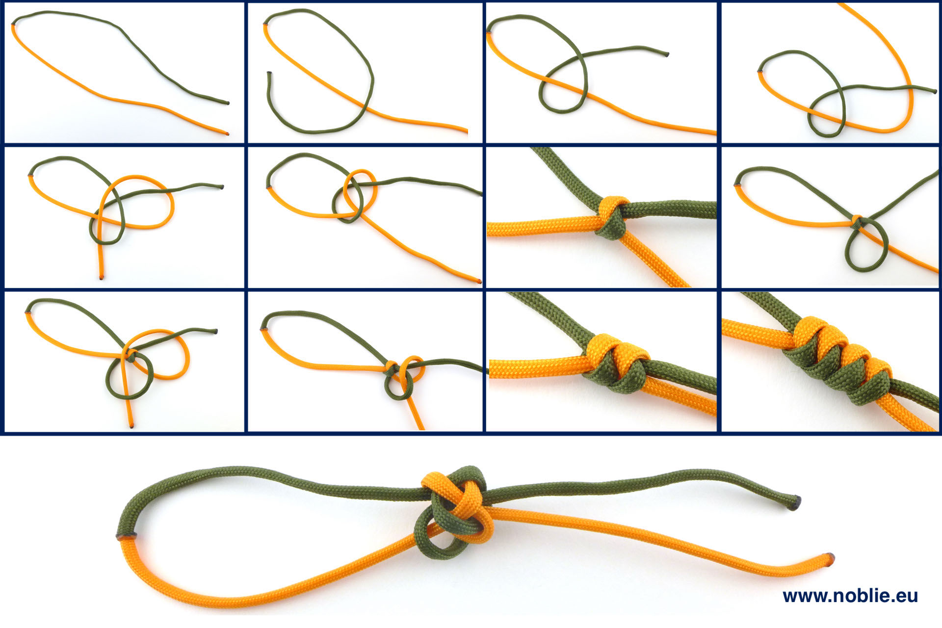 Learn how to tie a knife lanyard